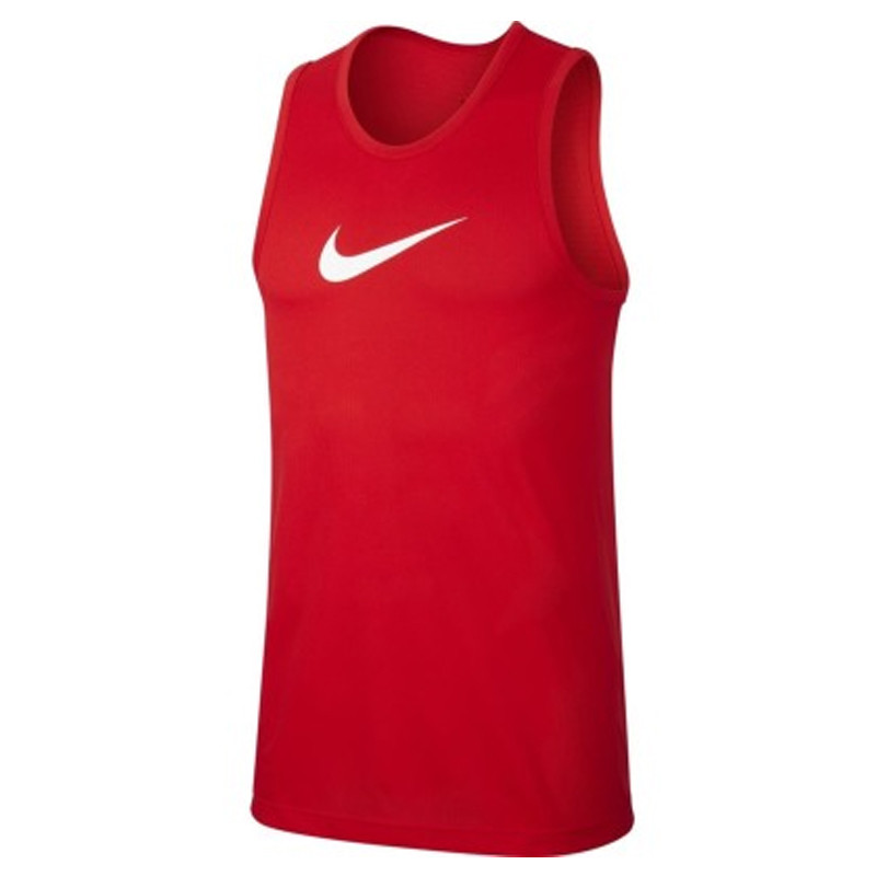 Jual Baju Basket Nike Dri-Fit Crossover Sleeveless Tee Red Original Bv9388-657 - hoopspoint.com