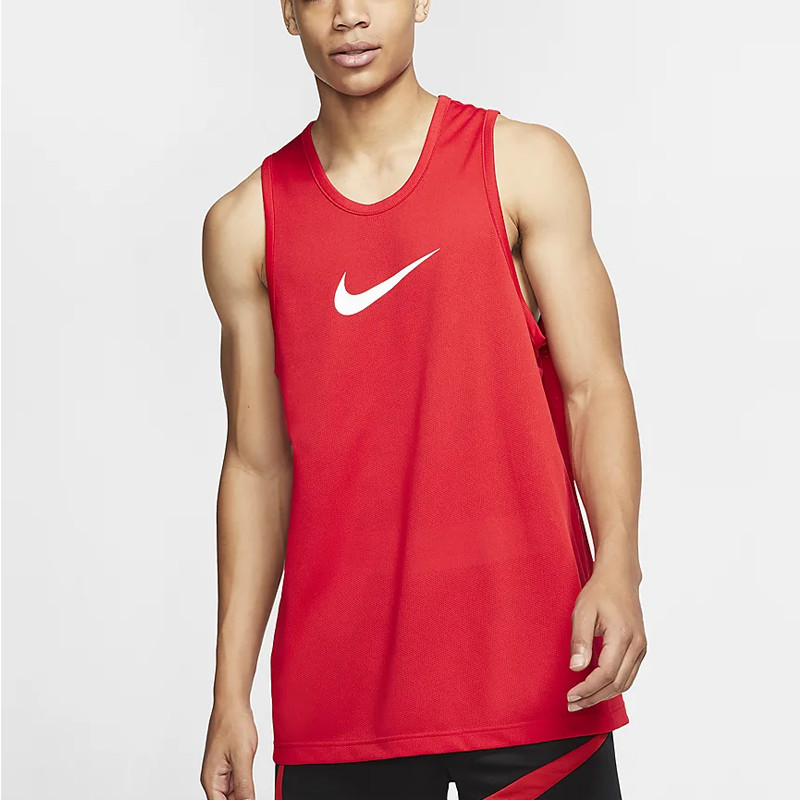 Jual Baju Basket Nike Dri-Fit Crossover Sleeveless Tee Red Original Bv9388-657 - hoopspoint.com