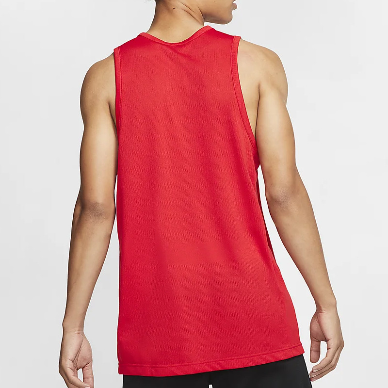 Jual Baju Basket Nike Dri-Fit Crossover Sleeveless Tee Red Original Bv9388-657 - hoopspoint.com