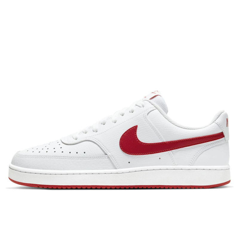 Jual Sepatu Sneakers Nike Court Vision Low White Red Original Cd5463-102 - www.hoopspoint.com