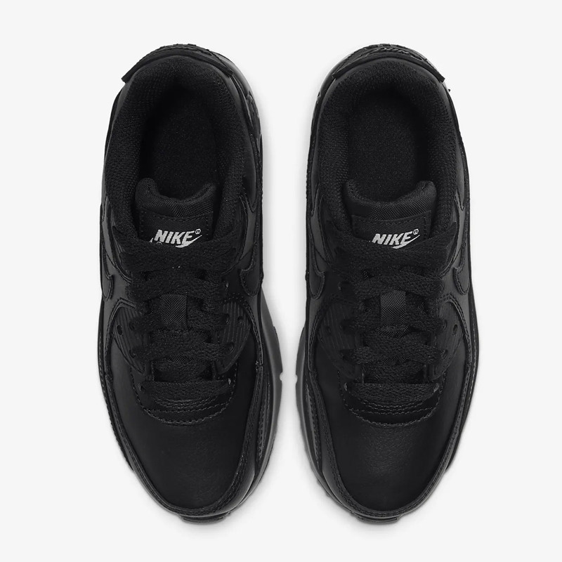 Jual Sepatu Sneakers Anak Nike Air Max 90 Ltr Ps Triple Black Original Cd6867-001 - hoopspoint.com