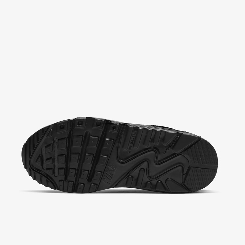 Jual Sepatu Sneakers Anak Nike Air Max 90 Ltr Ps Triple Black Original Cd6867-001 - hoopspoint.com