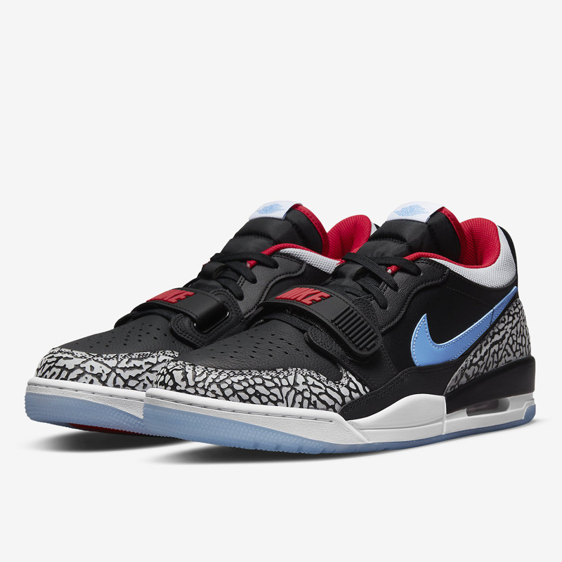 Jual Sepatu Sneakers Air Jordan Legacy 312 Low Chicago Flag Black Original Cd7069-004 - hoopspoint.com