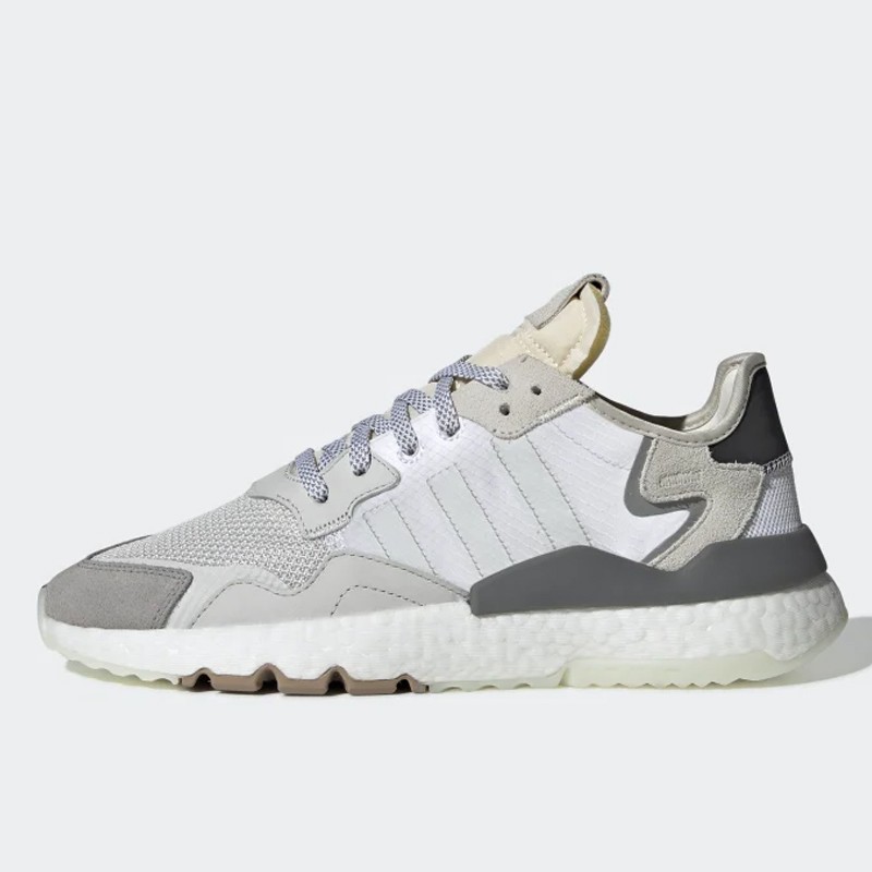 Jual Sepatu Sneakers Adidas Nite Jogger Cloud White Original Cg5950 - hoopspoint.com