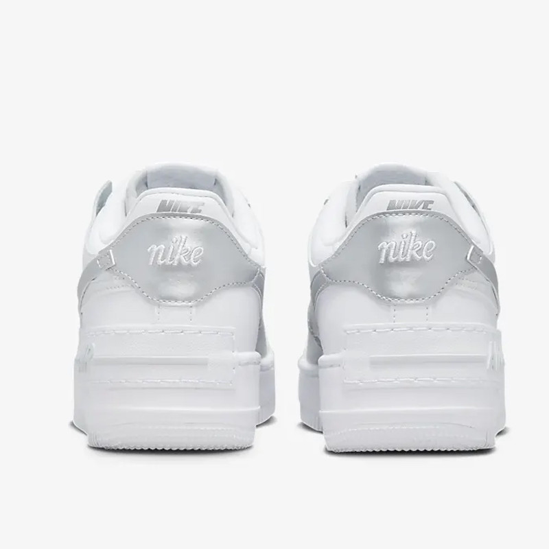 Jual Sepatu Sneakers Wanita Nike Wmns Air Force 1 Shadow Pure Platinum Original Ci0919-119 - hoopspoint.com