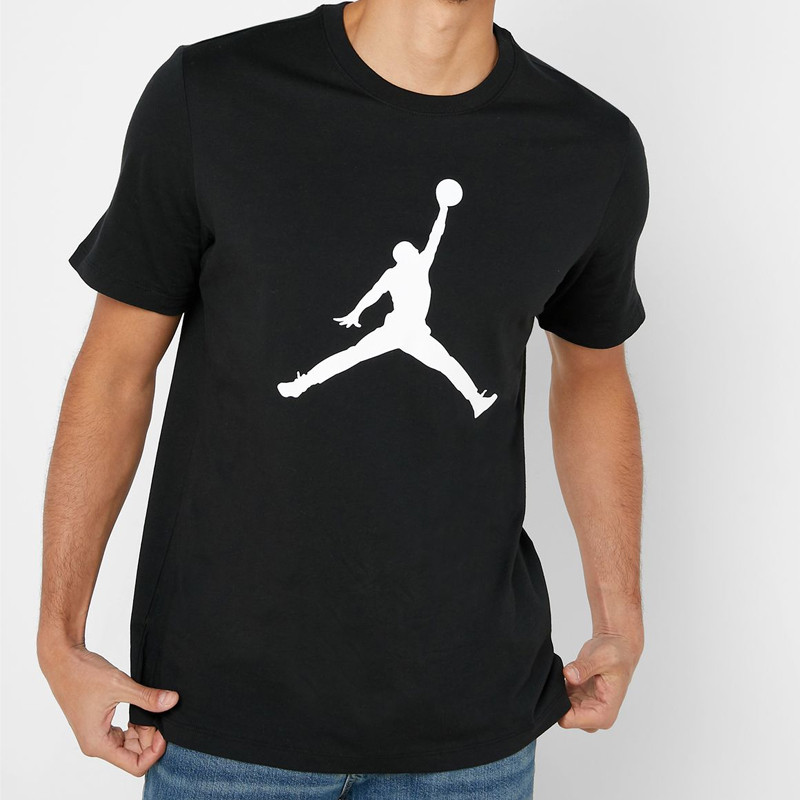 Jual Baju Basket Air Jordan Jumpman Logo Tee Black Original Cj0921-011 - hoopspoint.com