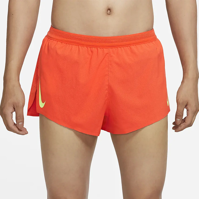 Beli Celana Lari Nike Aeroswift 2 Inch Running Shorts Orange Original Cj7838-636