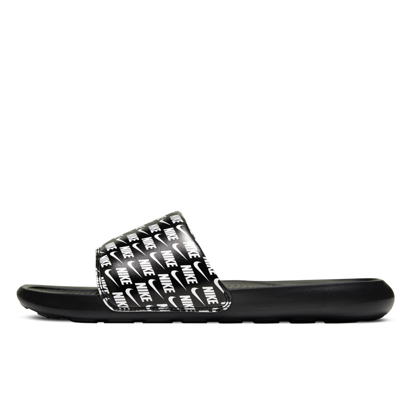 Jual Sandal Sneakers Nike Victori One Print Slides Black Original Cn9678-006 - hoopspoint.com