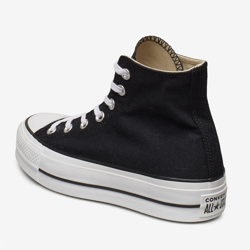 Jual Sepatu Sneakers Wanita Converse Wmns Chuck Taylor All Star Lift Black Original Con560845C - hoopspoint.com