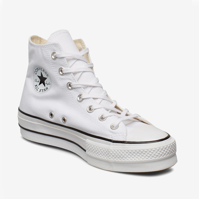 Jual Sepatu Sneakers Wanita Converse Wmns Chuck Taylor All Star Lift White Original Con560846C - hoopspoint.com