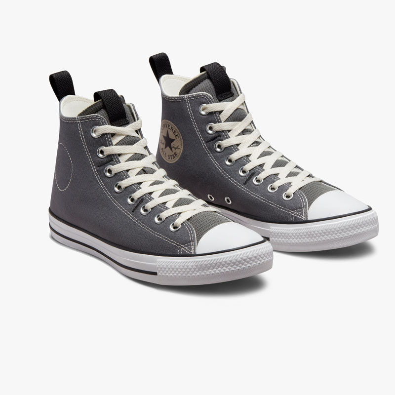 Jual Sepatu Sneakers Converse Chuck Taylor All Star Deco Stitch Grey Original Cona00774C - hoopspoint.com