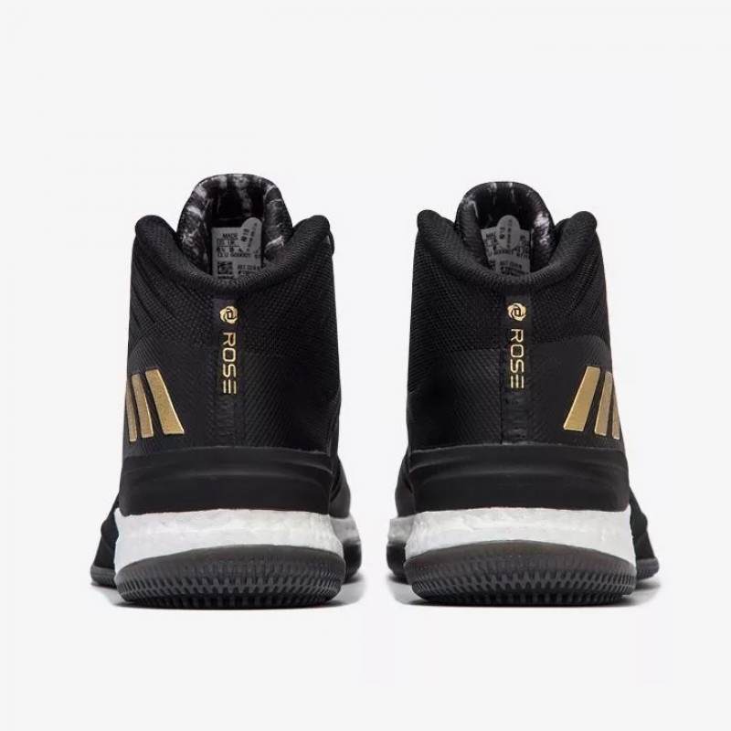 Jual Sepatu Basket Adidas D Rose 8 Black Gold Original Cq1618 - hoopspoint.com