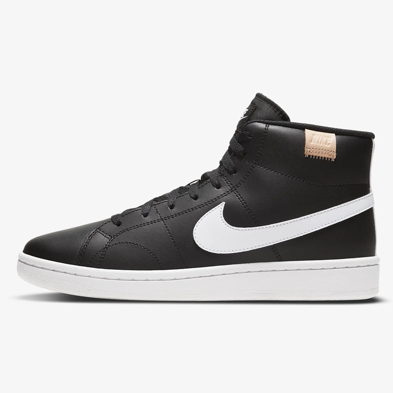 Jual Sepatu Sneakers Nike Court Royale 2 Mid Black Original Cq9179-001 - hoopspoint.com