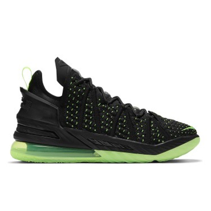 Jual Sepatu Basket Nike Lebron 18 Dunkman Black Elektric Original Cq9283-005 - hoopspoint.com