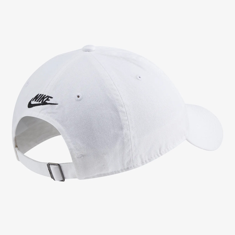 Jual Topi Sneakers Nike Sportswear Heritage86 Cap White Original Cq9512-100 - hoopspoint.com