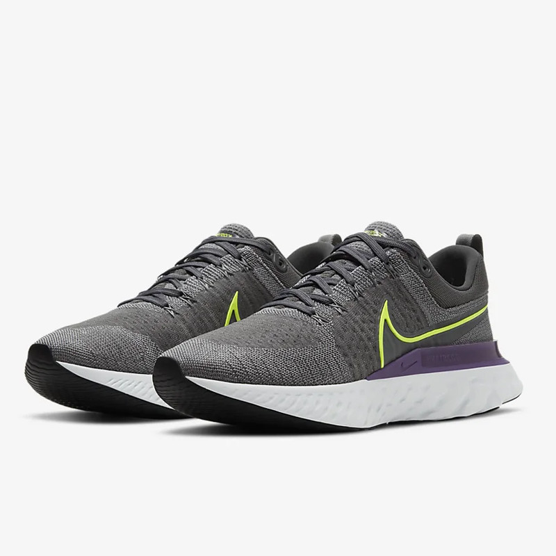 Jual Sepatu Lari Nike React Infinity Run Flyknit 2 Particle Grey Original Ct2357-004 - hoopspoint.com