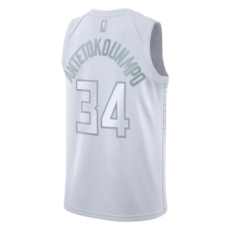 Jual Baju Basket Nike Nba Mvp Giannis Antetokounmpo 20 Swingman Jersey White Original Ct4209-100 - hoopspoint.com