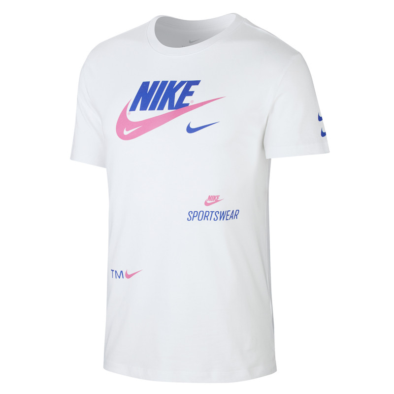 Jual Baju Sneakers Nike Nsw Pack 2 Tee White Original Cu0079-100 - hoopspoint.com