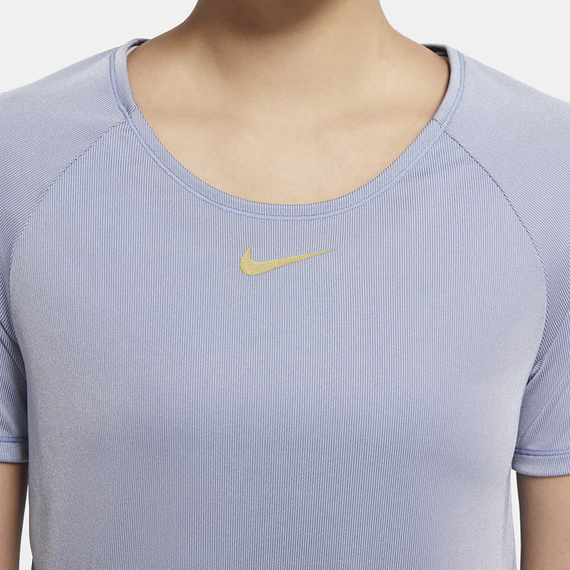 Jual Baju Lari Wanita Nike Wmns Icon Clash Short Sleeve Tee Blue Original Cu3346-482 - hoopspoint.com