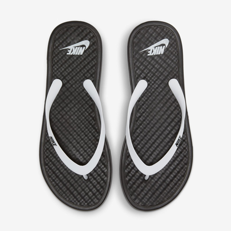 Jual Sandal Sneakers Nike On Deck Flip Flops White Black Original Cu3958-005 - hoopspoint.com