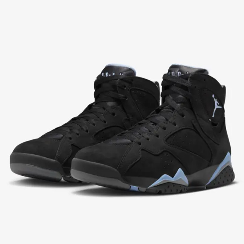 Jual Sepatu Sneakers Air Jordan Aj 7 Retro Chambray Black Original Cu9307-004 - hoopspoint.com