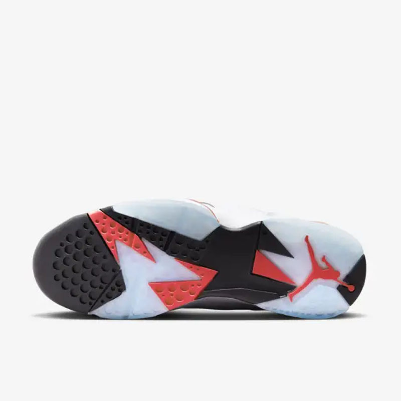 Jual Sepatu Sneakers Air Jordan Aj 7 Retro White Infrared Original Cu9307-160 - hoopspoint.com