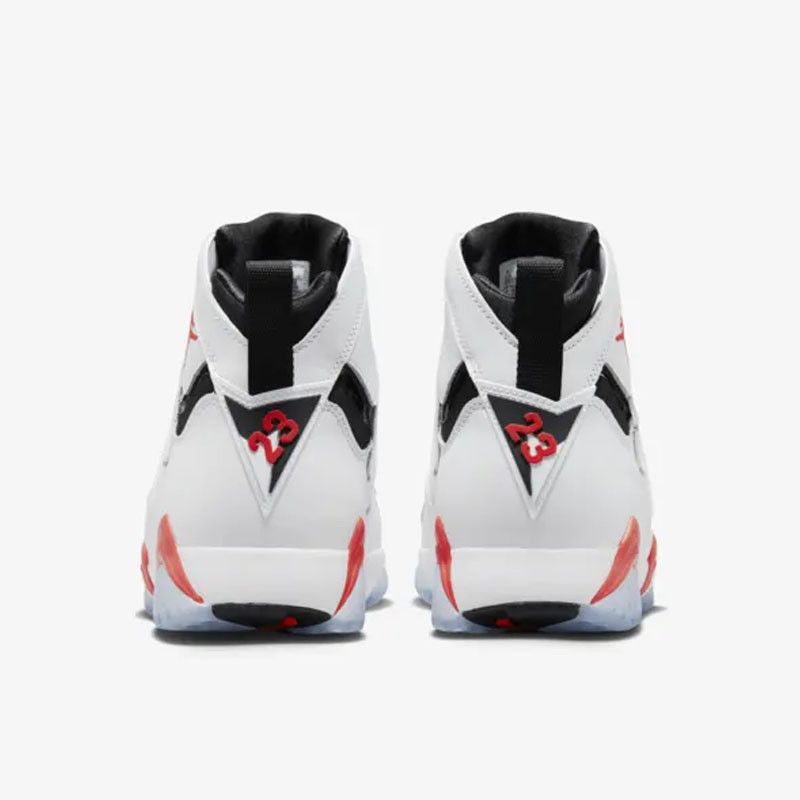 Jual Sepatu Sneakers Air Jordan Aj 7 Retro White Infrared Original Cu9307-160 - hoopspoint.com