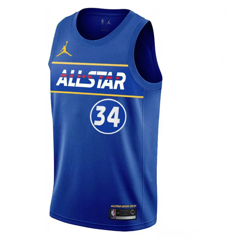 Jual Baju Basket Air Jordan Nba All Star Milwaukee Bucks Giannis Antetokounmpo Swingman Jersey Blue Original Cv4651-496 - hoopspoint.com