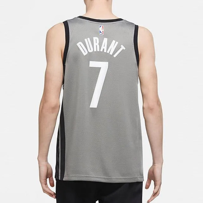 Jual Baju Basket Air Jordan Kevin Durant Brooklyn Nets Statement Edition Swingman Jersey Dark Steel Grey Original Cv9469-005 - hoopspoint.com