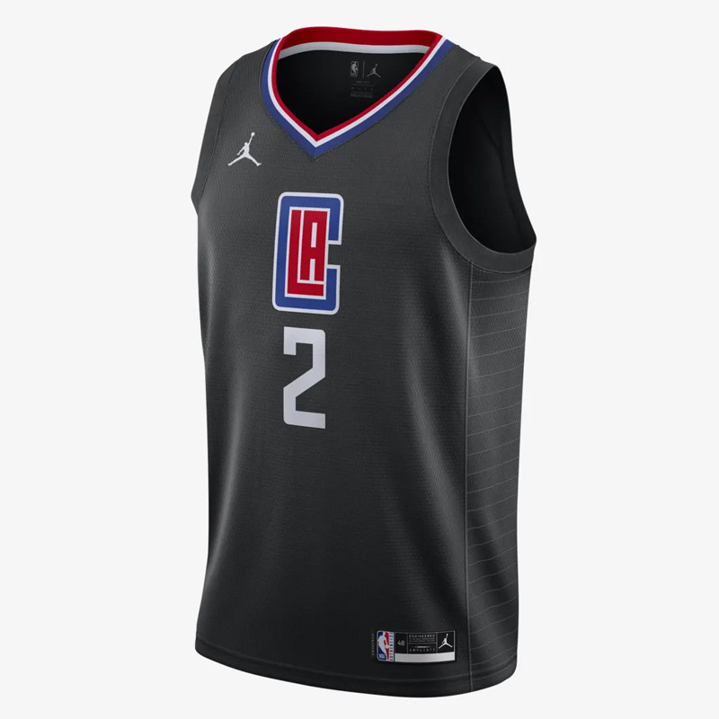 Jual Baju Basket Air Jordan Kawhi Leonard La Clippers Statement Edition Swingman Jersey Black Original Cv9480-011 - www.hoopspoint.com