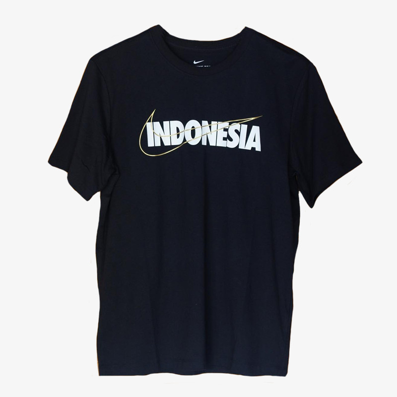 Jual Baju Sneakers Nike Indonesia City Swoosh Tee Black Original Cw0316-010 - hoopspoint.com