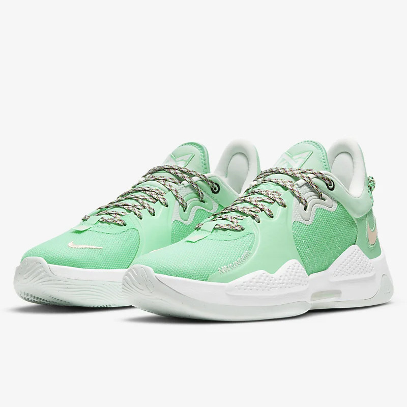 Jual Sepatu Basket Nike Pg 5 Play For The Future Green Glow Original Cw3146-300 - hoopspoint.com