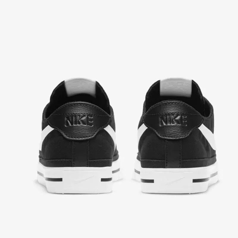 Jual Sepatu Sneakers Nike Court Legacy Canvas Black White Original Cw6539-002 - hoopspoint.com