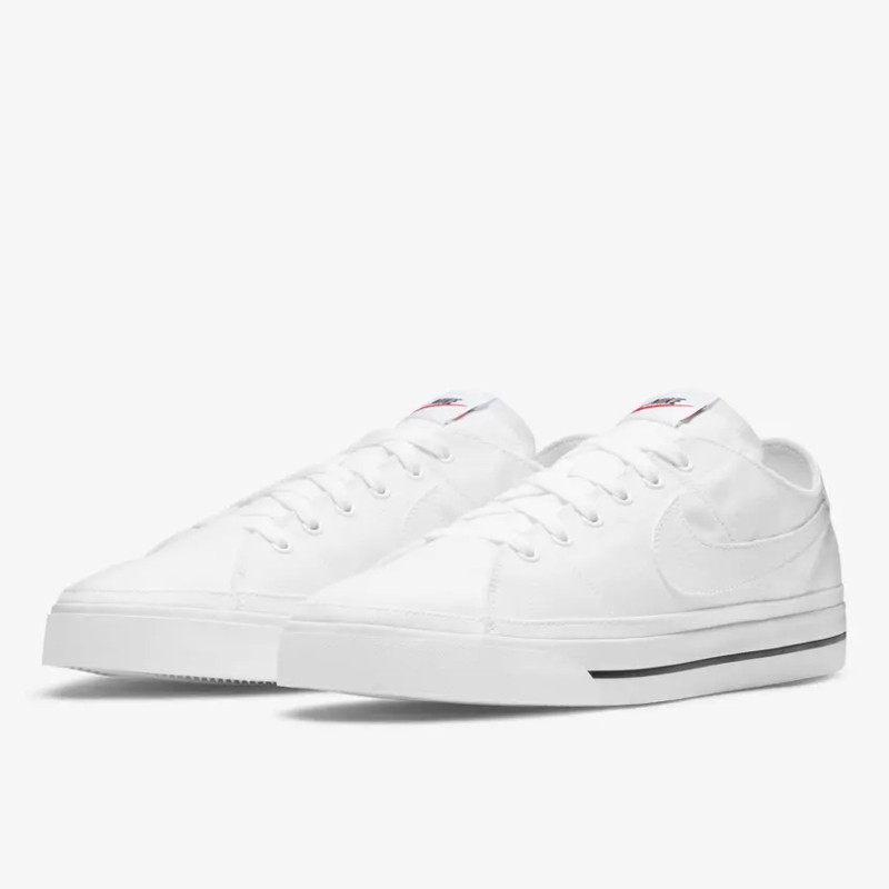 Jual Sepatu Sneakers Nike Court Legacy Canvas White Original Cw6539-100 - hoopspoint.com