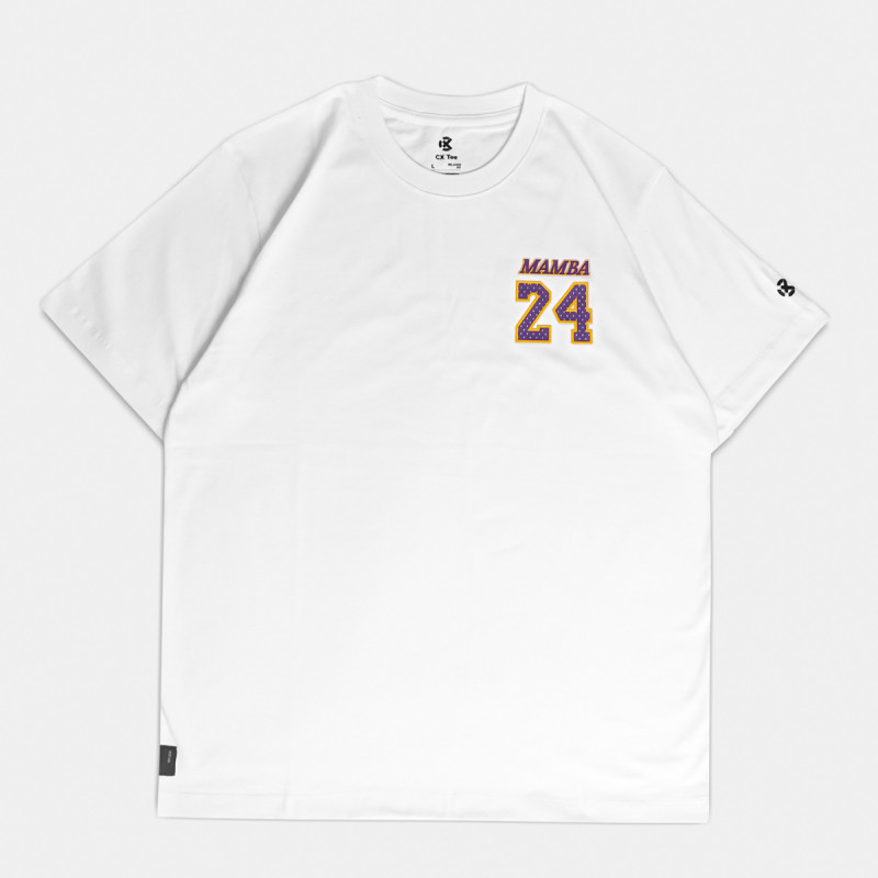 Jual Baju Basket Rechampx Cx-Tee Numbers Mamba Putih Original Cx-B020203-100 - hoopspoint.com