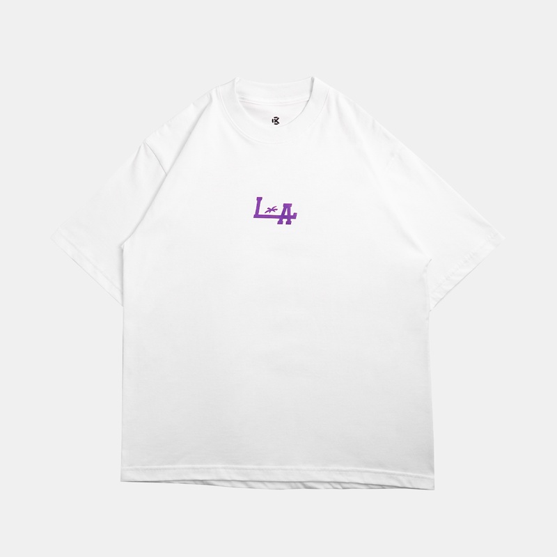 Jual Baju Basket Rechampx Cx Tee City La White Original Cx-B020715-155 - hoopspoint.com