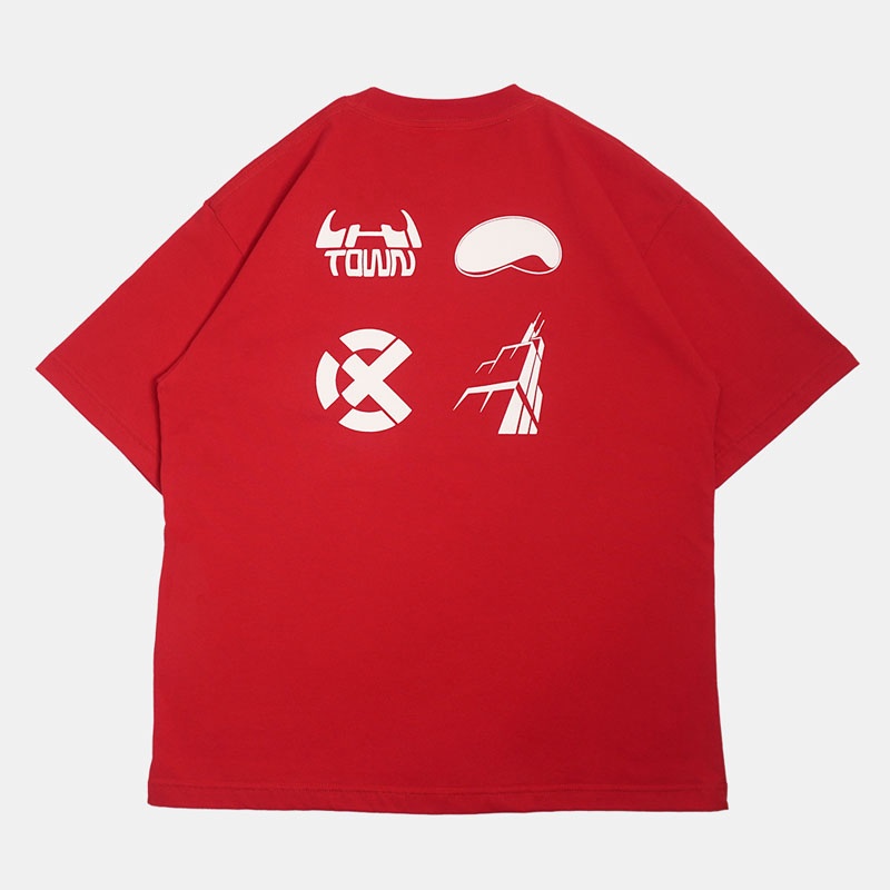 Jual Baju Basket Rechampx Cx Tee City Chicago Red Original Cx-B020815-610 - hoopspoint.com