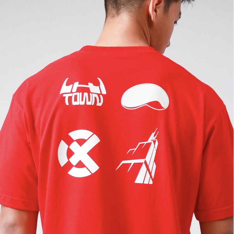 Jual Baju Basket Rechampx Cx Tee City Chicago Red Original Cx-B020815-610 - hoopspoint.com