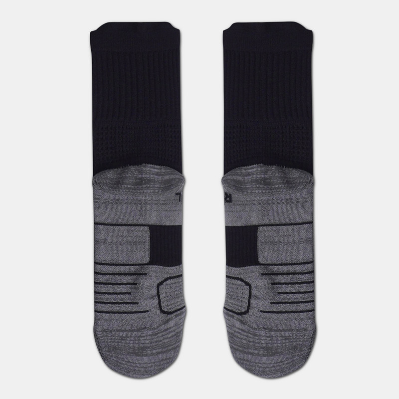 Jual Kaos Kaki Basket Rechampx Prime Quarter Socks 1X Black Grey Original Cx-B320101-001 - hoopspoint.com