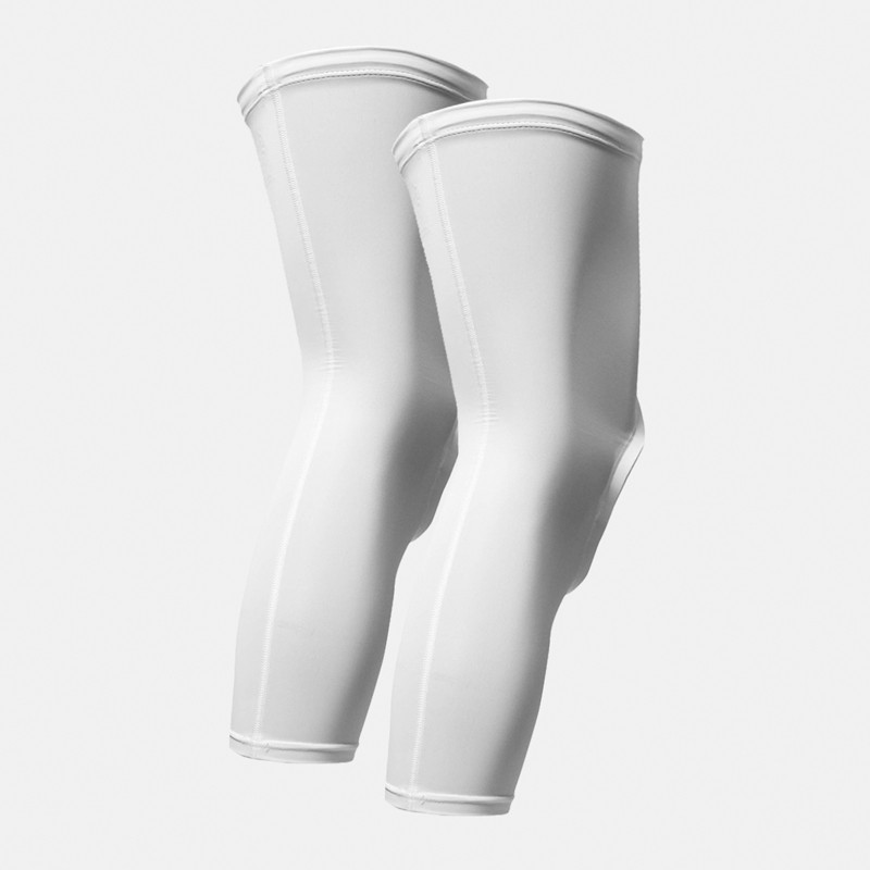 Jual Aksesoris Basket Rechampx Pro Padded Knee Sleeves White Original Cx-B400108-100 - hoopspoint.com