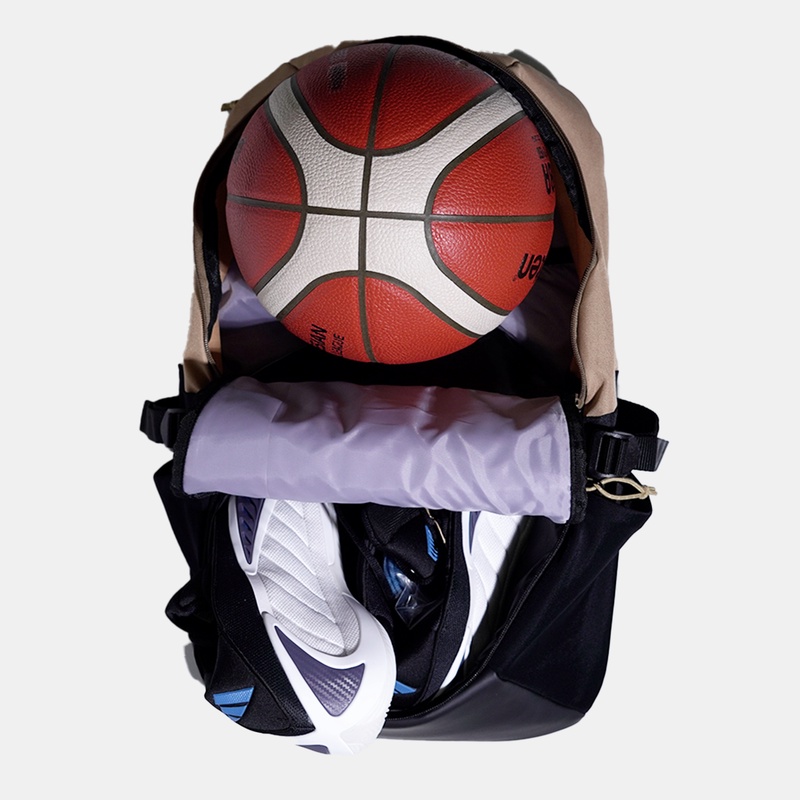 Jual Tas Basket Rechampx Basketball Backpack Walnut Black Original Cx-B410110-210 - hoopspoint.com