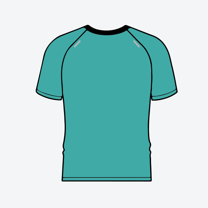 Jual Baju Lari Rechampx Core Short Sleeve Running Top Teal Original Cx-R030111-415 - www.hoopspoint.com