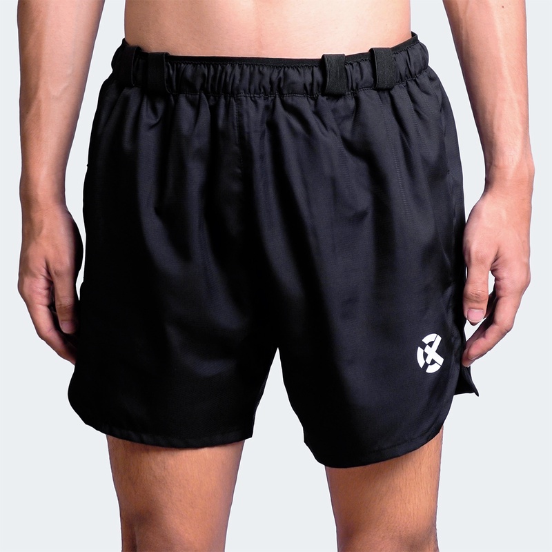 Jual Celana Lari Rechampx 4 Inch Race Shorts Black White Original Cx-R070104-001 - hoopspoint.com