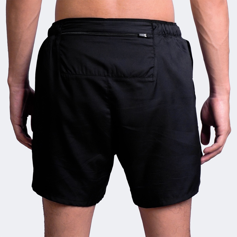 Jual Celana Lari Rechampx 4 Inch Race Shorts Black White Original Cx-R070104-001 - hoopspoint.com