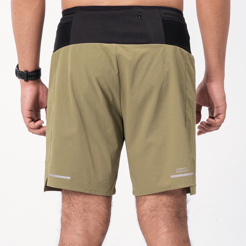 Jual Celana Lari Rechampx Marathon 7 Inch Running Shorts Olive Original Cx-R100104-222 - hoopspoint.com