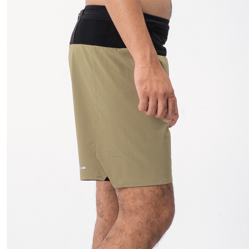 Jual Celana Lari Rechampx Marathon 7 Inch Running Shorts Olive Original Cx-R100104-222 - hoopspoint.com