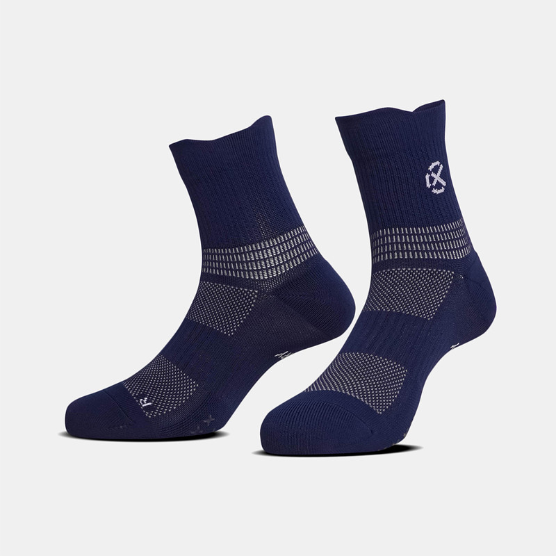 Jual Kaos Kaki Lari Rechampx Trc-Run Quarter Socks 1X Navy Original Cx-R270105-413 - www.hoopspoint.com