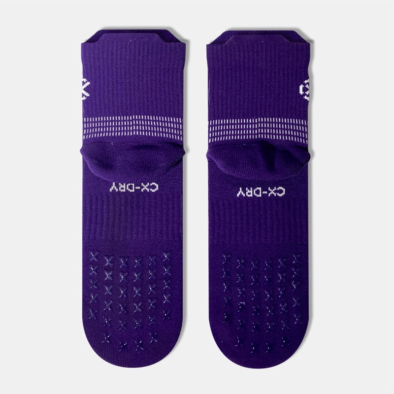 Jual Kaos Kaki Lari Rechampx Trc-Run Quarter Socks 1X Midnight Purple/White Original Cx-R270105-504 - hoopspoint.com