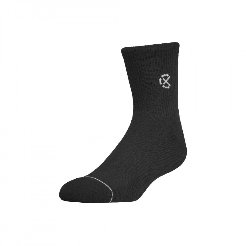 Jual Kaos Kaki Basket Rechampx Cushioned Quarter Sock 3X Black Original Cx-S120101-001 - hoopspoint.com