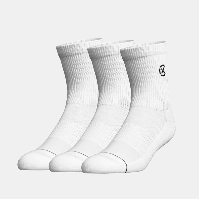 Jual Kaos Kaki Basket Rechampx Cushioned Quarter Socks 3X White Original Cx-S120101-100 - hoopspoint.com